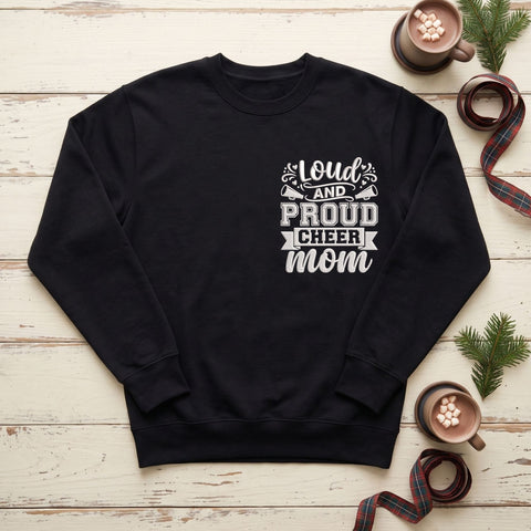 Loud and Proud Cheer Mom Embroidery Design – Cheerleading Mom Sports Mama Machine Embroidery File Embroidery/Applique DESIGNS PatternFeed8 