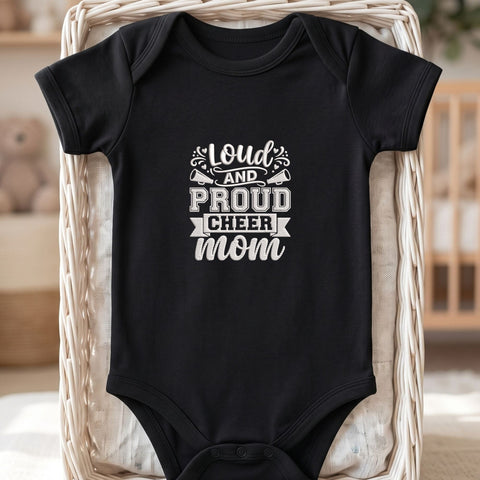 Loud and Proud Cheer Mom Embroidery Design – Cheerleading Mom Sports Mama Machine Embroidery File Embroidery/Applique DESIGNS PatternFeed8 