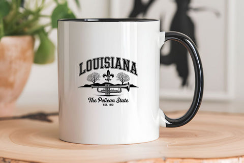 Louisiana The Pelican State Est. 1812 SVG Angelina750 