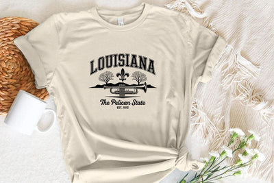 Louisiana The Pelican State Est. 1812 SVG Angelina750 