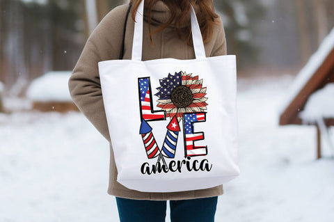 Love America PNG Design Sublimation Designangry 
