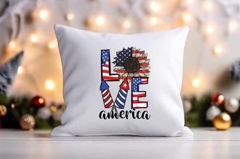 Love America PNG Design Sublimation Designangry 