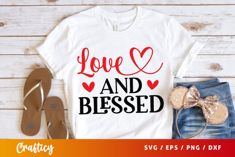 Love and blessed SVG Design SVG Designangry 
