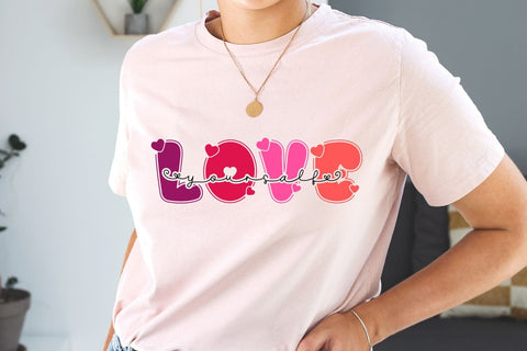 Love Around You Font Duo Font AnningArts Design 