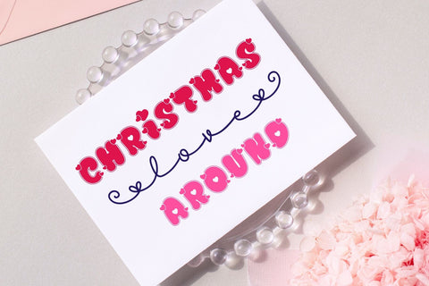 Love Around You Font Duo Font AnningArts Design 