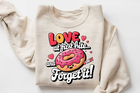 Love at first bite... and donut forget it Sublimation Sublimation Regulrcrative 