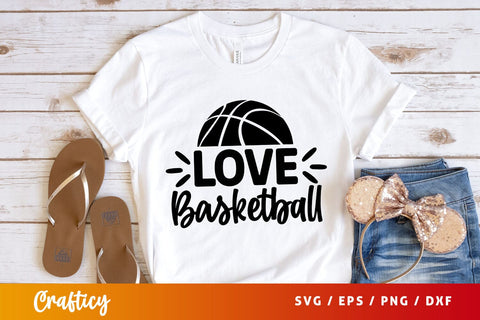 Love basketball Svg Design SVG Designangry 
