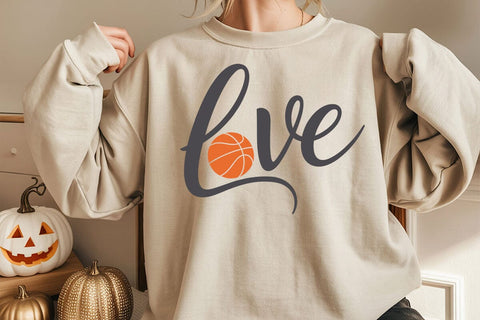 Love Basketball SVG: Vector Cut Files for Cricut, Silhouette SVG DesignDestine 