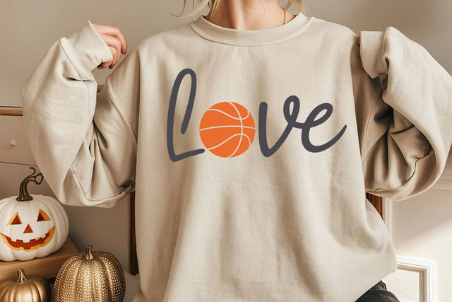 Love Basketball SVG: Vector Cut Files for Cricut, Silhouette SVG DesignDestine 