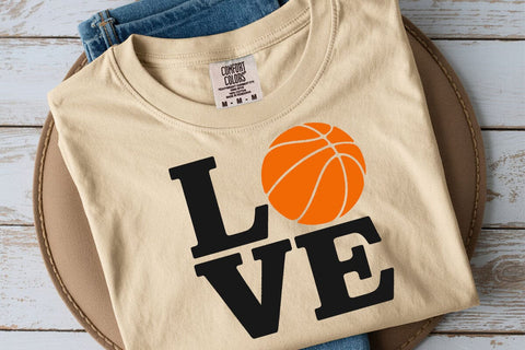 Love Basketball SVG: Vector Cut Files for Cricut, Silhouette SVG DesignDestine 