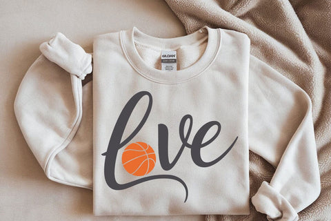 Love Basketball SVG: Vector Cut Files for Cricut, Silhouette SVG DesignDestine 