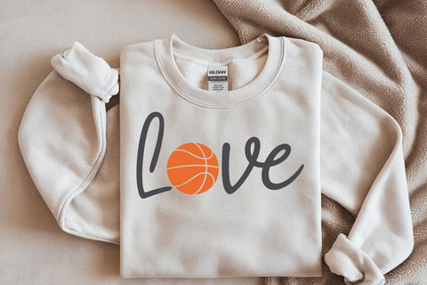 Love Basketball SVG: Vector Cut Files for Cricut, Silhouette SVG DesignDestine 