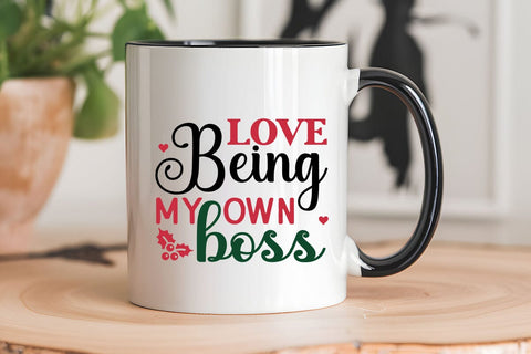 Love being my own boss SVG Angelina750 