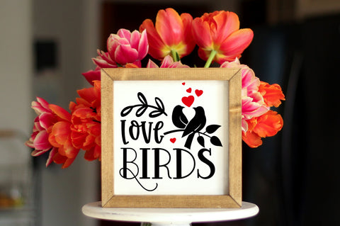 Love birds SVG design SVG Regulrcrative 