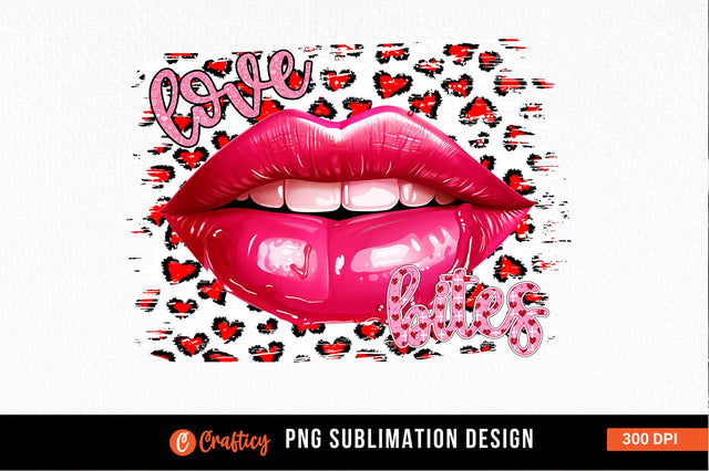 Love bites PNG Design Sublimation Designangry 