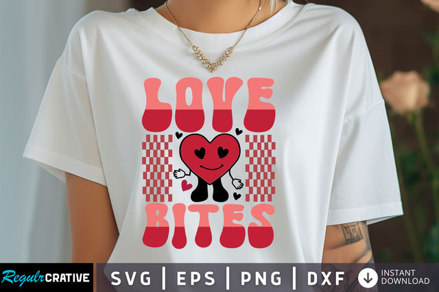 Love bites Svg Design SVG Regulrcrative 