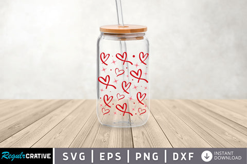 Love Can Glass Wrap svg Bundle SVG Regulrcrative 