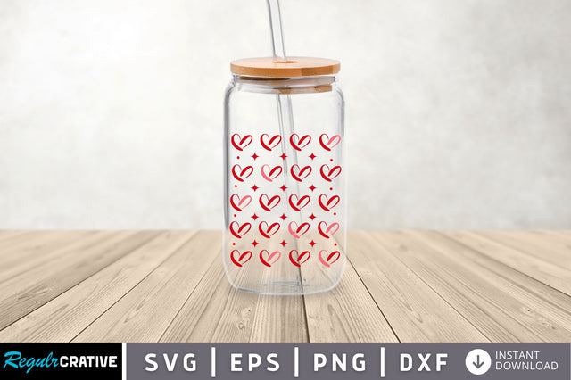 Love Can Glass Wrap svg Design SVG Regulrcrative 