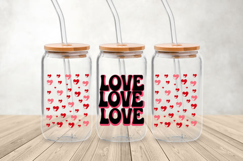Love Can Glass Wrap svg Design SVG Regulrcrative 