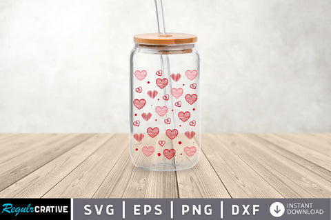 Love Can Glass Wrap svg Design SVG Regulrcrative 