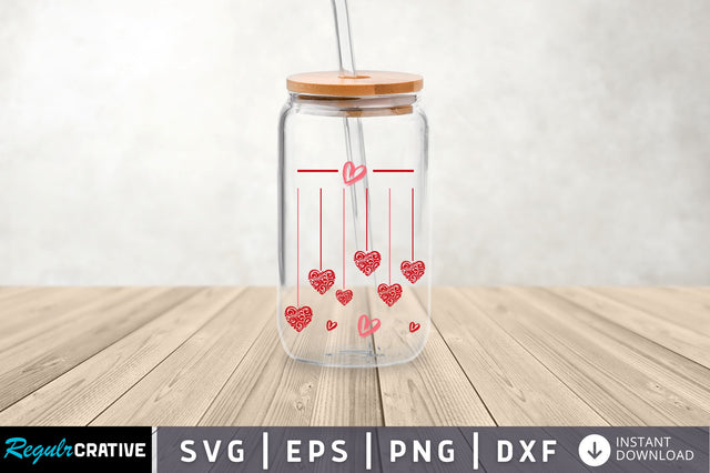 Love Can Glass Wrap svg Design SVG Regulrcrative 