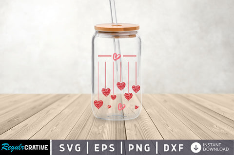 Love Can Glass Wrap svg Design SVG Regulrcrative 