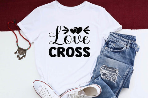 Love Cross SVG Angelina750 