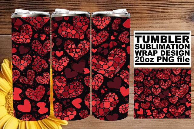 Love Day Tumbler Sublimation afrosvg 