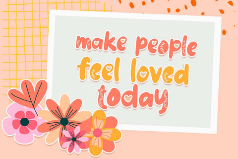 Love Days Font Font Dm Letter Studio 