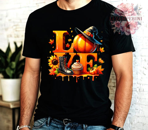Love Fall, Thanksgiving PNG, Autumn Decor, Fall Sublimation, Digital Download, Seasonal Art, Fall Clipart, Autumn PNG Sublimation Li Zamperini 