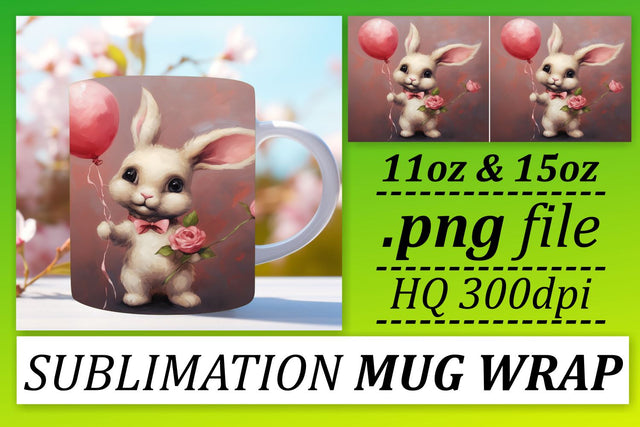 Love-Filled Valentines Mug Wrap - Animal Love Sublimation 11oz 15oz Sublimation afrosvg 