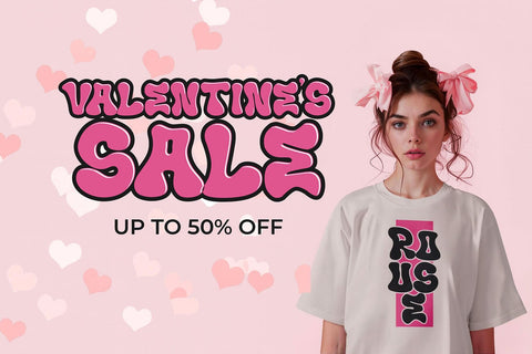 Love Glow – Cute Retro Valentine Display Typeface Font Mozzatype 