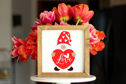 Love gnome SVG design SVG Regulrcrative 