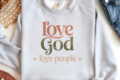 Love God Love People SVG Angelina750 