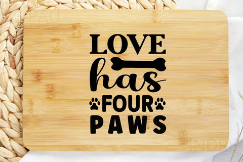 Love has four paws SVG Angelina750 