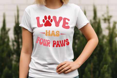 love has four paws svg Design SVG Regulrcrative 