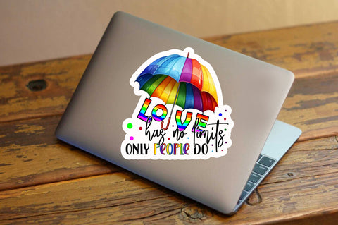 Love has no Sticker Design Sublimation Regulrcrative 