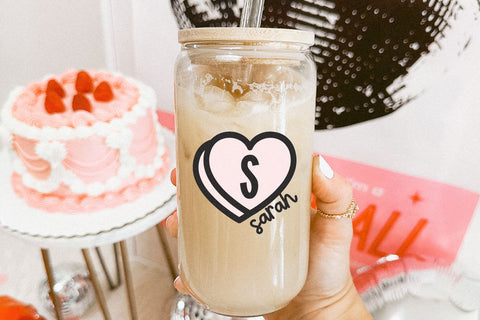 Love Hearts - Cute Heart Font Font KA Designs 