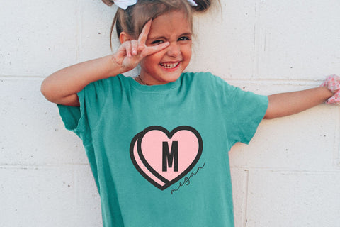 Love Hearts - Cute Heart Font Font KA Designs 