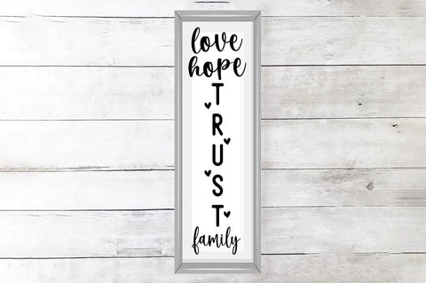 Love hope trust family SVG Design SVG Designangry 