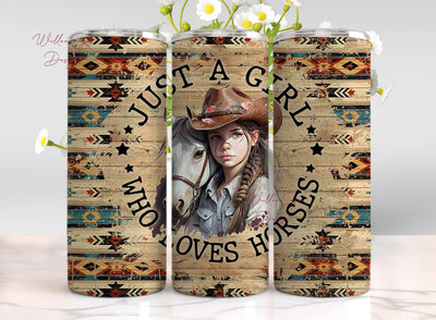 Love Horse 20oz Sublimation Tumbler Designs, Native Circle 9.2 x 8.3 Tumbler Png, Digital Download Sublimation WillowSageDesign 