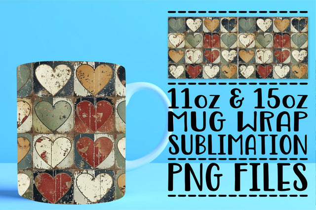 Love in a Mug Sublimation afrosvg 