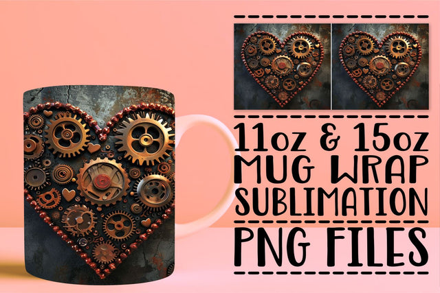 Love in a Mug Sublimation afrosvg 