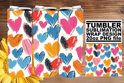 Love in Every Sip: 20oz Tumbler Inspiration Sublimation afrosvg 