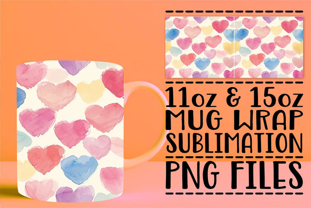 Love-Inspired Mug Wrap Sublimation afrosvg 