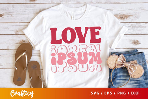 Love Ipsum SVG Design SVG Designangry 
