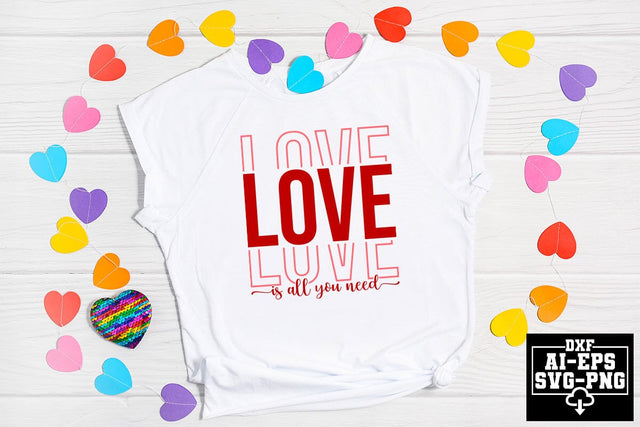 Love Is All You Need Svg Cut Files Creative Art SVG CraftlabSvg55 