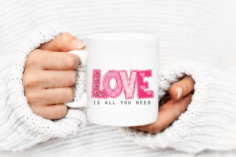 Love Is All You Need SVG, Sublimation PNG SVG MaiamiiiSVG 