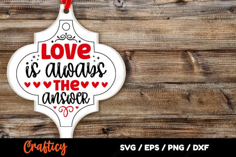 Love Is Always The Answer SVG Design SVG Designangry 