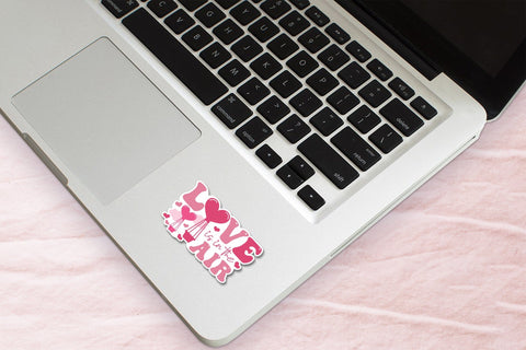Love is in the Air - Valentine Stickers Sublimation CraftLabSVG 